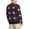 imageNautica Mens Reissue Printed Jacquard Crewneck SweaterNavy