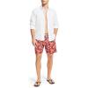 imageNautica Mens Standard Sustainably Crafted 8quot Swim ShortNautica Red
