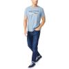 imageNautica Mens Sustainably Crafted Logo Signal Flag Graphic TShirtDeep Anchor Heather