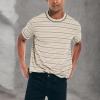 imageNautica Mens Sustainably Crafted Striped TShirtFlagstone