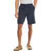 imageNautica Mens Cotton Twill Flat Front Chino ShortFrench Navy