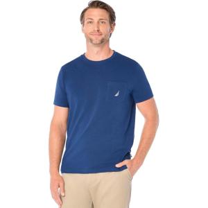 imageNautica Mens Classic Fit Pocket TShirtEstate Blue