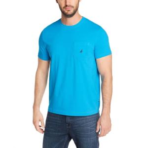 imageNautica Mens Classic Fit Pocket TShirtHawaiian Ocean