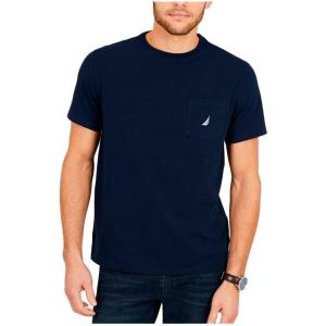 imageNautica Mens Classic Fit Pocket TShirtNavy