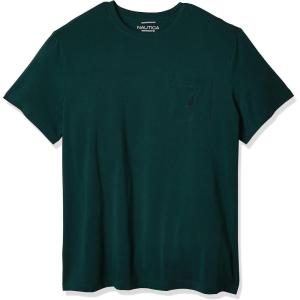imageNautica Mens Classic Fit Pocket TShirtTidal Green