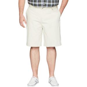 imageNautica Mens Cotton Twill Flat Front Chino ShortNautica Stone