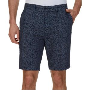 imageNautica Mens Cotton Twill Flat Front Chino ShortNavy