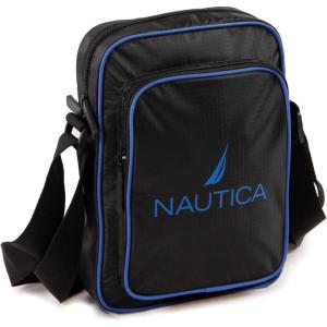 imageNAUTICA Unisexs Shoulder Bag Navy REDBlack