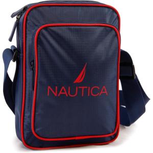imageNAUTICA Unisexs Shoulder Bag Navy REDNavy Red