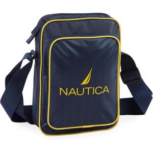 imageNAUTICA Unisexs Shoulder Bag Navy REDNavy Yellow