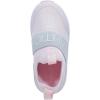 imageNautica Girls SlipOn Sneaker  Athletic Running Kids Shoe for Walking Running Tennis and Sports ToddlerLittle KidLight Pink Silver Mesh