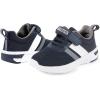 imageNautica Kids Fashion Sneaker Athletic Running Shoe with One Strap Boys  GirlsToddlerLittle KidNavy Greybreck