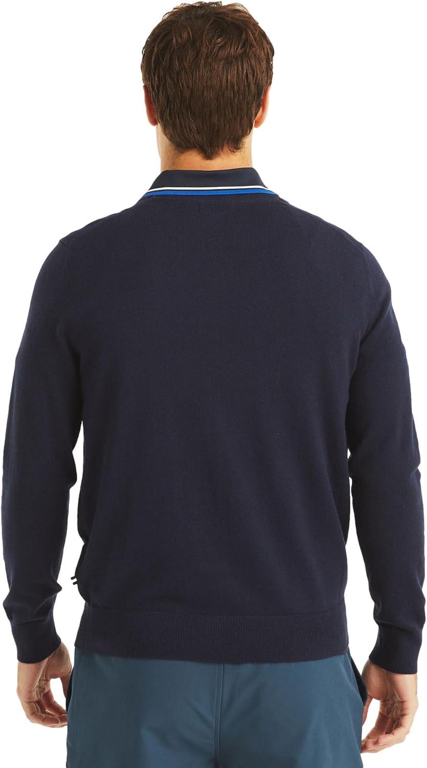 imageNautica Mens Sustainably Crafted Crewneck SweatshirtFrench Navy