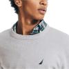 imageNautica Mens Sustainably Crafted Crewneck SweatshirtSharkfin Grey