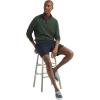 imageNautica Mens Navtech QuarterZip SweaterDeep Forest