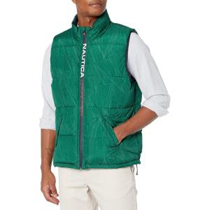 imageNautica Mens Competition Sustainably Crafted Tempasphere VestTidal Green