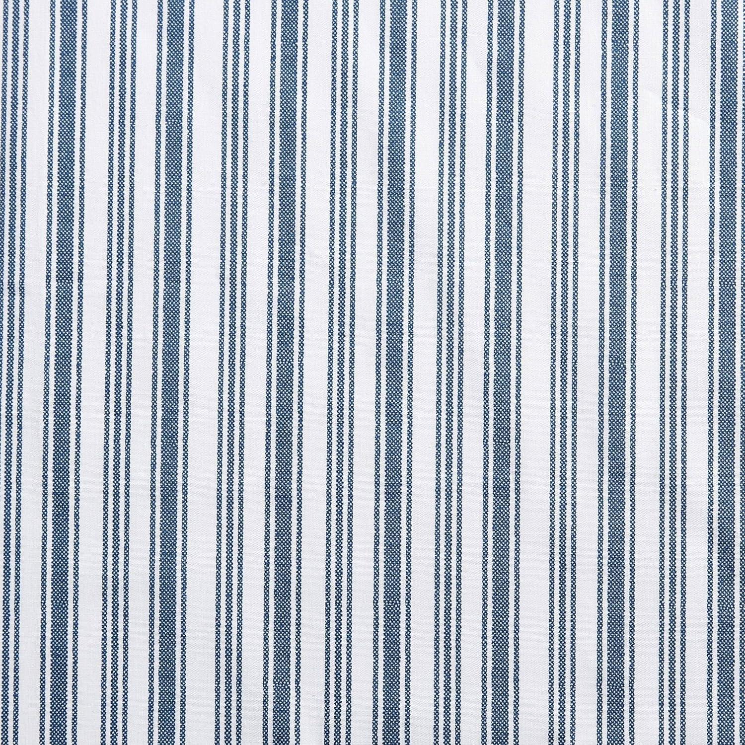 imageNautica  Twin XL Sheets Cotton Percale Preppy Bedding Set Casual Home Decor Dorm Room Essentials Coleridge Stripe Blue Twin XL