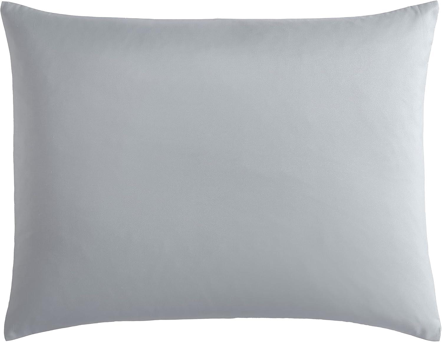 imageNautica Queen Comforter Set Cotton Reversible Bedding Set All Season Home Dcor Longdale Solid Grey QueenLongdale Solid Grey