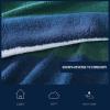 imageNautica  Throw Blanket Ultra Soft Plush Sherpa Bedding Warm ampamp Cozy Home Decor for Bed or Couch Dorm Room Essentials Saltmarsh Grey 50quot x 60quotWilton NavyGreen