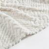 imageNautica  Throw Blanket Ultra Soft Plush Sherpa Bedding Warm ampamp Cozy Home Decor for Bed or Couch Dorm Room Essentials Saltmarsh Grey 50quot x 60quotDeclan Ivory