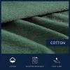 imageNautica  Twin Blanket Cotton Woven Bedding MediumWeight for All Seasons Ideal Dorm Essentials OekoTex Certified Ripple Cove GreenRipple Cove Green