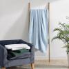 imageNautica  Twin Blanket Cotton Woven Bedding MediumWeight for All Seasons Ideal Dorm Essentials OekoTex Certified Ripple Cove GreenRipple Cove Green