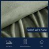 imageNautica  Twin Blanket Soft Plush Fleece Bedding Ideal for Bed or Couch Dorm Essentials OekoTex Certified Solid RedSolid Green