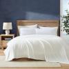 imageNautica  Twin Blanket Soft Plush Fleece Bedding Ideal for Bed or Couch Dorm Essentials OekoTex Certified Solid RedSolid White