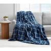 imageNautica  Twin Blanket Soft Plush Fleece Bedding Ideal for Bed or Couch Dorm Essentials OekoTex Certified Winter Tattersall RedGillbrooke