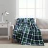 imageNautica  Twin Blanket Soft Plush Fleece Bedding Ideal for Bed or Couch Dorm Essentials OekoTex Certified Winter Tattersall RedNorthsail Plaid Navy