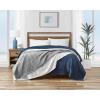 imageNautica  Twin Blanket Woven Textured Cotton Bedding Ideal for Bed or Couch Dorm Essentials OekoTex Certified Rope Stripe WhiteGrey