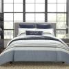 imageNautica  Twin Comforter Set Cotton Reversible Bedding with Matching Sham Home Decor for All Seasons Dorm Room Essentials Lansier Grey TwinTwin XLGrey