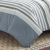 imageNautica  Twin Comforter Set Cotton Reversible Bedding with Matching Sham Home Decor for All Seasons Dorm Room Essentials Lansier Grey TwinTwin XLGrey