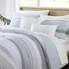 imageNautica  Twin Comforter Set Cotton Reversible Bedding with Matching Sham ampamp Bonus Decorative Pillows Westport Navy TwinTwin XLWestport Blue