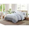 imageNautica  Twin Comforter Set Cotton Reversible Bedding with Matching Sham ampamp Bonus Decorative Pillows Westport Navy TwinTwin XLWestport Blue