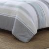 imageNautica  Twin Comforter Set Cotton Reversible Bedding with Matching Sham ampamp Bonus Decorative Pillows Westport Navy TwinTwin XLWestport Blue