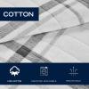 imageNautica  Twin Quilt Set All Season Cotton Bedding with Matching Sham Dorm Room Essentials Fleetville GreyWhite TwinKing