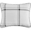 imageNautica  Twin Quilt Set All Season Cotton Bedding with Matching Sham Dorm Room Essentials Fleetville GreyWhite TwinTwin