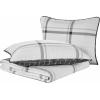 imageNautica  Twin Quilt Set All Season Cotton Bedding with Matching Sham Dorm Room Essentials Fleetville GreyWhite TwinTwin