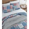 imageNautica  Twin Quilt Set All Season Cotton Home Bedding Dorm Room Essentials Raeford Blue TwinRaeford BlueRedGreen