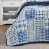 imageNautica  Twin Quilt Set All Season Cotton Home Bedding Dorm Room Essentials Raeford Blue TwinRaeford Grey