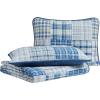 imageNautica  Twin Quilt Set All Season Cotton Home Bedding Dorm Room Essentials Raeford Blue TwinRaeford Grey