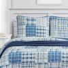 imageNautica  Twin Quilt Set All Season Cotton Home Bedding Dorm Room Essentials Raeford Blue TwinRaeford Grey