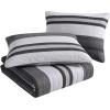 imageNautica  Twin Quilt Set Cotton Reversible Bedding Cozy Home Decor ampamp Dorm Room Essentials Ardmoore Grey TwinQueen