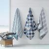 imageNautica  Twin Quilt Set Cotton Reversible Bedding Cozy Home Decor ampamp Dorm Room Essentials Ardmoore Grey TwinQueen