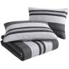 imageNautica  Twin Quilt Set Cotton Reversible Bedding Cozy Home Decor ampamp Dorm Room Essentials Ardmoore Grey TwinTwin