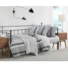imageNautica  Twin Quilt Set Cotton Reversible Bedding Home Decor for All Seasons Dorm Room Essentials Gulf Shores Grey TwinGulf Shores Grey