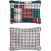 imageNautica  Twin Quilt Set Cotton Reversible Bedding with Matching Shams Casual Bedding Set for All Seasons Emmet Patchwork Red TwinEmmet Patchwork Red