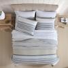 imageNautica  Twin Quilt Set Reversible Cotton Bedding with Matching Sham Modern Home Decor for All Seasons Dover Beige TwinDover Beige
