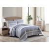 imageNautica  Twin Quilt Set Soft ampamp Breathable Cotton Bedding with Medium Weight Feel Reversible 2 Piece Bed Set with Matching Pillowcase Galewood BlueFullQueen